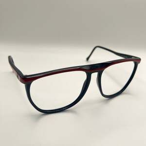 Vintage Bausch & Lomb Style V111/W0204 Sunglasses Frames Only Black Red 63-18